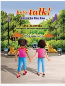 cover of let's talk, going to the zoo