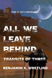 book cover for all we leave behind