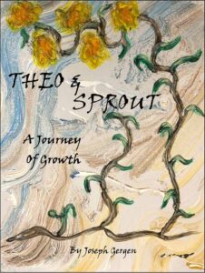 cover of theo and sprout a journey of growth