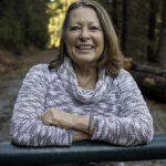 headshot photo of author joan griffin