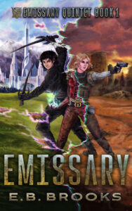 book cover for emissary