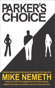 book cover for parker's choice