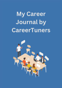 book cover for my career journal