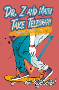 book cover for for dr z and matty take telegraph