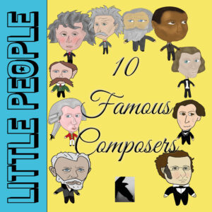 cover for little people 10 famous composers