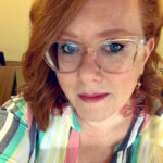 headshot photo of author katie groom