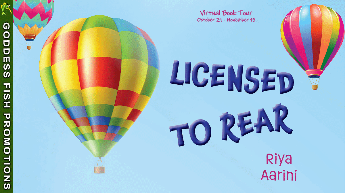 tour banner for licensed to rear: a novel