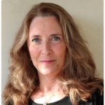 headshot photo of author caitlin rother