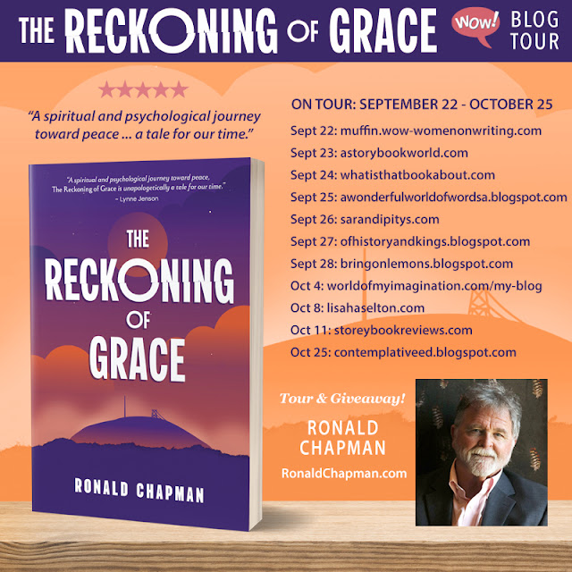 tour banner for The Reckoning of Grace, Book 3 of the Sage of Grace series