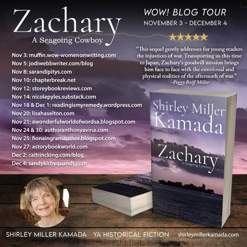 tour banner for zachary a seagoing cowboy