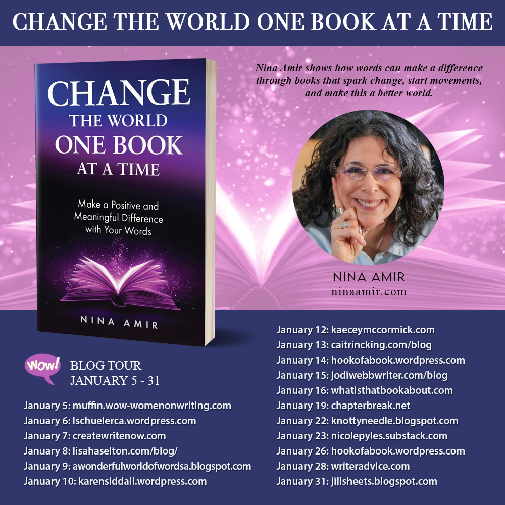 tour banner for change the world one book at a time